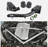 BMW G80 G82 M3 M4 fibra de carbono seco admisión de aire frio 2021 2022 2023 2024
