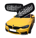 Parrilla Bmw Serie 3 F30 F31 2012-2018 Estilo Diamante