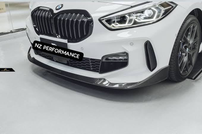 Front Lip V1 - BMW 1 Serie F40 - Hoogglans Zwart - Maxton Design
