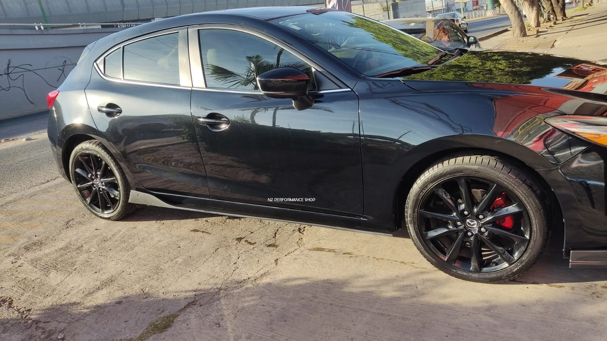 SIDES SKIRTS MAZDA 3 NZ PERFORMANCE SHOP