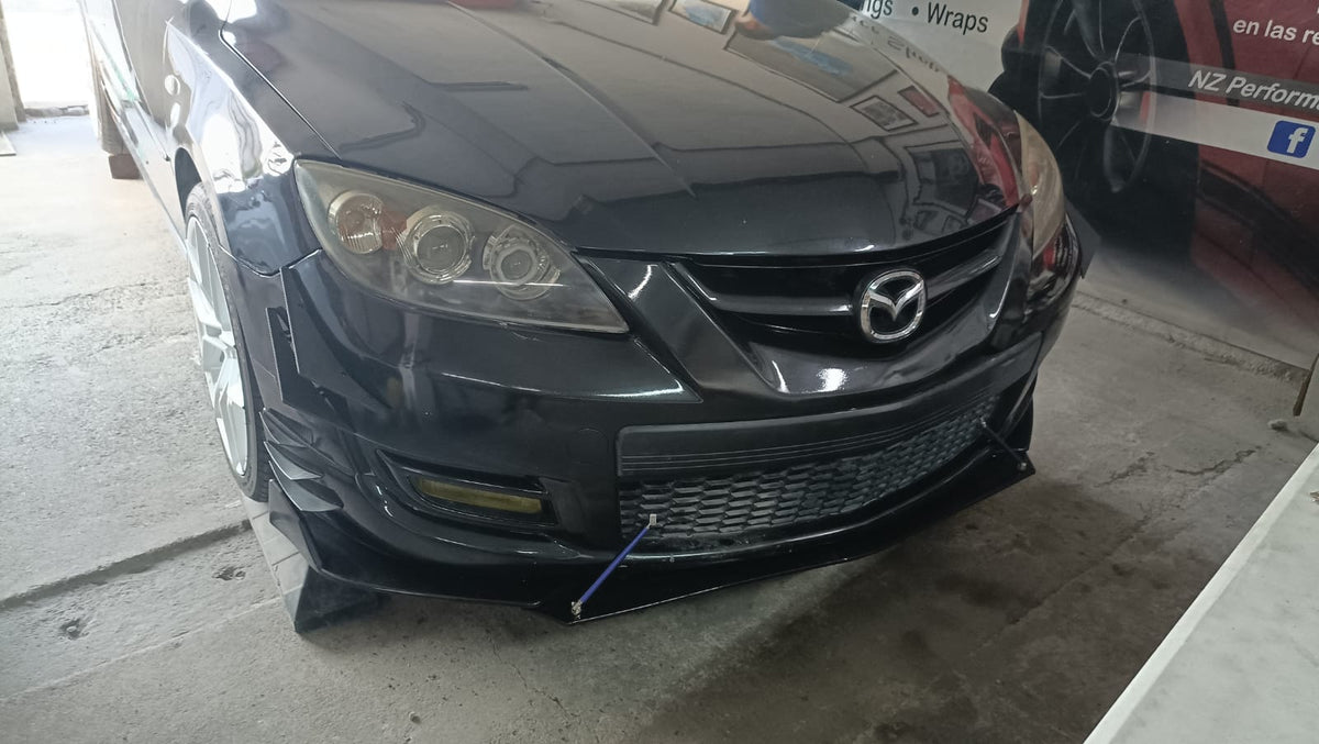 front lip mazda 3 NZ PERFORMANCE SHOP front lip mazda 3 NZ PERFORMANCE SHOP