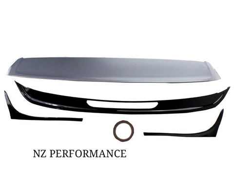 Spoiler de medallon 4pzas. Golf 7 GTI 15-21