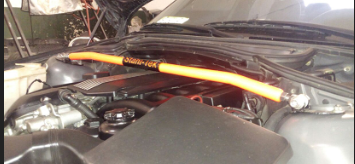 Barra Puntal Trasera simple (Rear Strut Bar) M3 E46 2000-2006