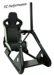 Simulador Profesional automotriz con soporte de volante ,pedales y monitor para XBOX / PS5 / PC (NZ Gaming)
