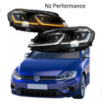 Faros Led + Xenon VW Golf 7 Tipo Mk7.5 Drl Secuencia 2018-2020