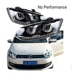 Faros Polo Gti Vento Led Drl Xenon Plug And Play U Style