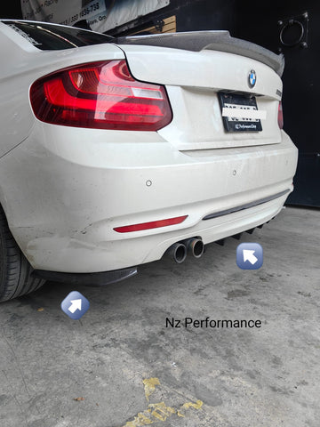 Diffuser Deportivo 3pz Bmw Serie 2
