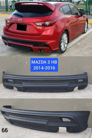 Diffuser Mazda 3 Sedan/Hb 2014-2016
