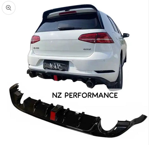 Diffuser Tcr Con Stop Golf MK7.5 Tsi/Gti