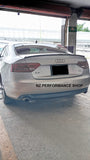 Alerón Samurái NZ Audi A5 hidrografía carbono 2010