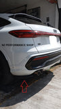 Balances traseros Audi Q5 negro piano 2025