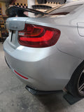 Aleron Big Spoiler NZ BMW 220i F22 (serie 2) negro piano 2016 2017 2018 2019 2020 2021