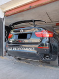 Alerón Big Elegance BMW X6 E71 negro piano 2008 2009 2010 2011 2012 2013 2014