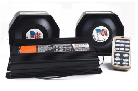 Altavoz Pato Sirena Profesional Federal 400w Inalambrico