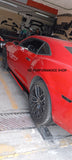 Sides Skirts Chevrolet Camaro RS negro piano 2010 2011 2012 2013