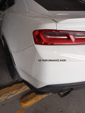 Balances laterales Chevrolet Camaro RS hidrografía carbono 2014 2015