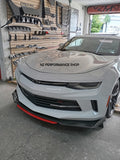 Front lip Vortex NZ Chevrolet Camaro RS hidrografia carbono 2016 2017 2018