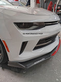 Front lip Vortex NZ Chevrolet Camaro RS hidrografia carbono 2016 2017 2018
