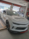 Front lip Vortex NZ Chevrolet Camaro RS hidrografia carbono 2016 2017 2018