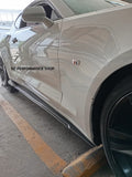 Sides skirts Chevrolet Camaro RS hidrografia carbono 2016 2017 2018