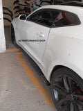 Sides skirts Chevrolet Camaro RS hidrografia carbono 2016 2017 2018