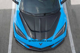 Cofre deportivo Chevrolet Corvette C8 fibra de carbono