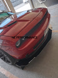 Front splitter a medida NZ Dodge Challenger negro piano 2015 - +