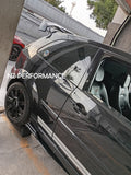 Sides skirts slim Ford Focus negro piano 2009 2010 2011