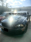 Front lip Vortex NZ Ford Mustang negro piano 2010 2011 2012 2013 2014