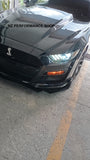 Splitter 3 piezas Ford Mustang GT negro piano 2015 - 2017