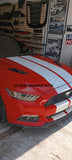 Tomas de aire estilo GT Ford Mustang GT negro piano 2015 - 2017