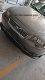 Front lip deportivo Volvo S80 negro mate 2003 2004 2005
