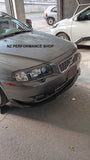 Front lip deportivo Volvo S80 negro mate 2003 2004 2005