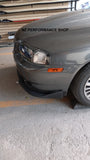 Front lip deportivo Volvo S80 negro mate 2003 2004 2005