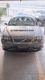 Front lip deportivo Volvo S80 negro mate 2003 2004 2005