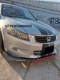 Front lip Vortex NZ Honda Accord hidrografia carbono 2008 2009 2010 2011 2012 2013 2014