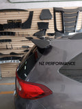 Alerón HB Honda BR-V hidrografía carbono 2019 2020 2021