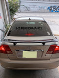 Alerón big spoiler Honda Civic Sedan negro piano 2001 2002 2003 2004