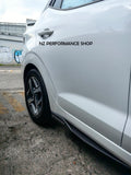Sides skirts slim NZ Hyundai Grand i10 hidrografía carbono 2023 - 2026