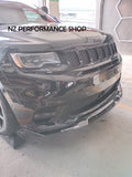 Front lip prototipo NZ Jeep Grand Cherokee SRT hidrografía carbono 2014 2015 2016 2017 2018