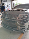 Front lip prototipo NZ Jeep Grand Cherokee SRT hidrografía carbono 2014 2015 2016 2017 2018
