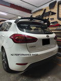 Aleron HB Kia Forte Hatchback hidrografía carbono 2017 2018