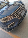 Front lip Vortex NZ MG MG5 Sedan hidrografia carbono 2020 2021 2022 2023 2024