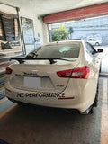 Aleron Big Spoiler Maserati Ghibli negro piano 2013 2014 2015 2016 2017 2018 2019