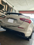 Aleron Big Spoiler Maserati Ghibli negro piano 2013 2014 2015 2016 2017 2018 2019