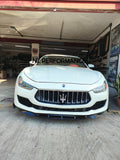 Front lip prototipo NZ Maserati Ghibli negro piano 2013 2014 2015 2016 2017 2018 2019