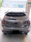 Alerón HB Mazda 3 Hatchbach hidrografia carbono forjado 2019 - 2023