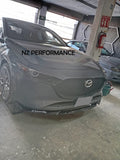 Front lip prototipo NZ Mazda 3 Hatchback negro piano 2019 2020 2021 2022 2023