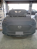 Front lip prototipo NZ Mazda 3 Hatchback negro piano 2019 2020 2021 2022 2023