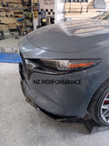 Front lip prototipo NZ Mazda 3 Hatchback negro piano 2019 2020 2021 2022 2023